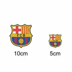 Escudo em termocolante do Barcelona para personalizar tecidos