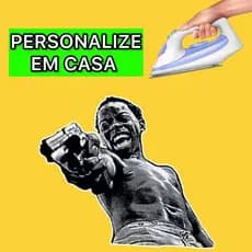 Termocolante Zé Pequeno para personalizar camisa