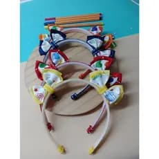 Coleção Laço escola presilha tiara  lacinhos de escola