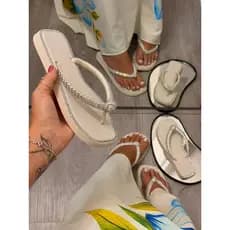 Sandália Feminino Rasteirinha Ortopédica | Modelo Premium Confortável