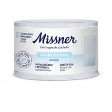 Fita de Silicone Hipoalergênica Azul 2,5cm X 1,5m Cicatrizes e Fixação Suave Missner