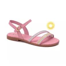 Sandália Infantil Menina Klin Suami Kids com Tira Coloridas -ENVIO IMEDIATO