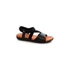 Sandália Usaflex Couro Ortopédica AC8003 Feminina Conforto Confortável