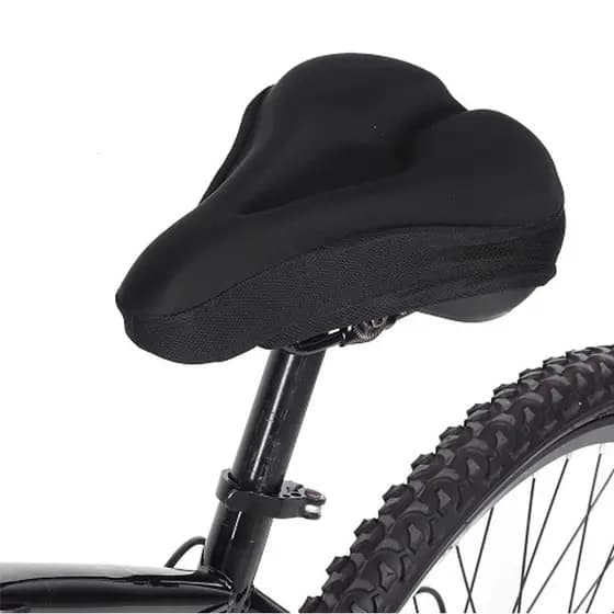 Capa de Banco Selim Silicone Gel Flexível Para Bicicleta Anatômica Ciclismo R-33