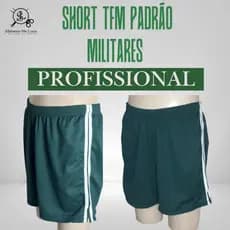 Short TFM Padrão Militares  (Oficiais/St e Sgt/ Cb e Sd/ Alunos e Cadetes)
