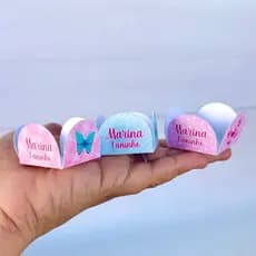 Forminhas para Doces Personalizadas Borboletas | Brigadeiro | Festa Aniversário Infantil