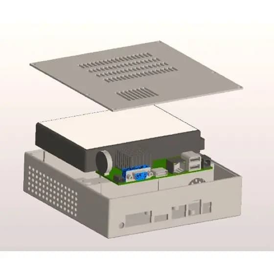 Gabinete para Circuito NVR e HDD 3.5