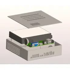 Gabinete para Circuito NVR e HDD 3.5