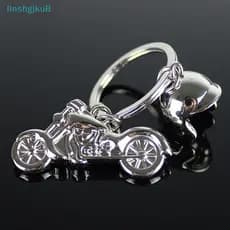 [lLinshgjkuB] Moda Masculina Crosscountry Capacete De Motocicleta Pingente Chaveiro De Metal Carro Presente [Novo]