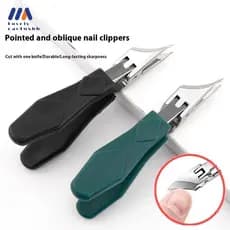 lovelycactushb Anti-Respingo Cortador De Unhas Grande Thi Duro Especial Alicate Diagonal Tesoura Ferramentas De Manicure