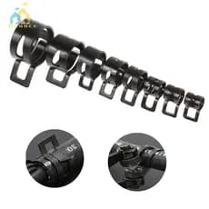 Bbounce 10 Peças Braçadeiras De Mangueira Linha De Combustível Braçadeira De Tubulação De Água Aros Fixador De Tubo De A