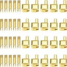 Decorador Conjunto De 20 Peças Cabeças De Zíper De Metal Premium Suaves Para Reparo De Bagagem De Roupas DIY Novo