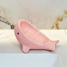 Saboneteira De Baleia , Acessório Criativo De Banheiro , Decoração Exclusiva Para Casa , Suporte De Drenagem De Água Uso