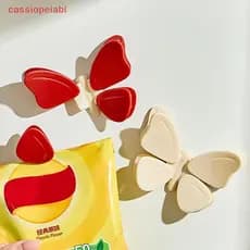 (cassiopeiabi) Clipes Magnéticos De Vedação De Borboleta Para Snas , Sacos De Paaging E Ímãs De Geladeira-Mini Máquina D