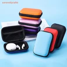 Estojo De Armazenamento De Viagem Carregamento De Saco Para Fone De Ouvido Com Zíper Organizador De Cabos Portátil