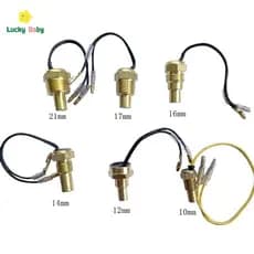 [Luckybaby-t] 1PC 12V/24V 10MM 12MM 14MM 16MM 17MM 21MM Sensor Universal De Temperatura Da Água Do Carro Medidor Bons Pr