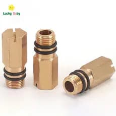 [Luckybaby-t] 1/5pcs Plugue De Entrada De Torneira M10 De Água Quente E Fria Dispositivo Elétrico De Cozinha Extremidade