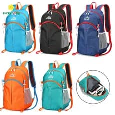 [Luckybaby-t] 20L Camping Bapa Leve Dobrável Bolsa De Viagem Escalada Sacos De Montanhismo À Prova D'água Paable Caminha