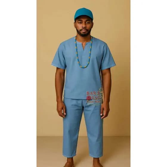 Roupa de Erê Menino Masculino Microfibra Umbanda Candomblé Cosme e Damião
