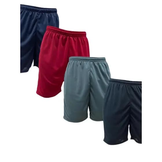 kit 4 short dri fit  infantil corrida. brincadeiras