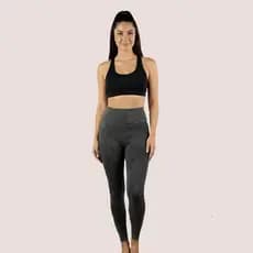 Calça Legging Feminina Modeladora com Compressão e Cintura Alta
