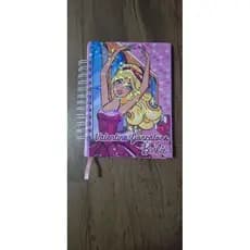 caderno Recados Escola/Creche, anotações em geral, personalizado, caderninho, agenda escolar. Barbie, Minne, bolofofo