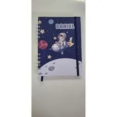 Caderno Recados Escola/Creche, anotações em geral, personalizado, caderninho, agenda escolar. Barbie, Minne, bolofofo