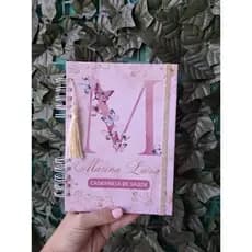 Caderneta de vacina saúde personalizada menino menina personalizamos todos os temas