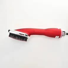 Escova Secadora 2 em 1 Alisadora Vermelha Modeladora Profissional  110V e 220V