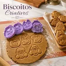 Cortadores e Carimbos de Biscoitos Diversos Modelos para Massas Decoradas kits e unidades