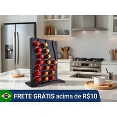 Porta Cápsulas Nespresso Organizador Vertical Café 21 Unidades