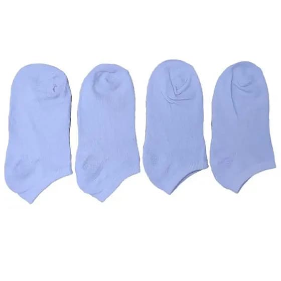 Kit 12 Pares Meia Soquete Branca Calça do 31 ao 35