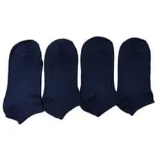 Kit 12 Pares Meia Soquete Cano Curto Preto Calça 31-35