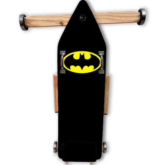 Carrinho Rolimã Brinquedo Profissional Madeira Batman