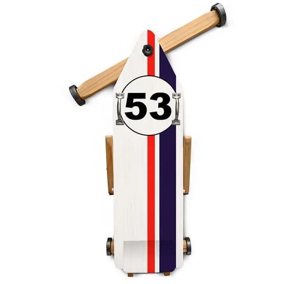 Carrinho de Rolimã 4 Rodas Brinquedo Herbie