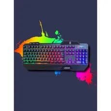 Novidade Teclado Gamer Membrana Rgb/usb