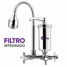 Torneira Com Filtro Cozinha Parede Gourmet Abs Tik De Casa