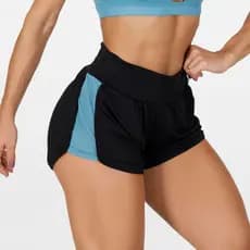 Short Curto Corrida Fitness Academia Feminino Corrida Caminhada VIVIAN