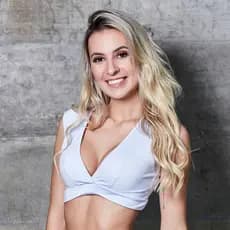 Top Cropped Sem Bojo Reforçado Fitness Feminino Frente Forrada Qualidade LUDMILA