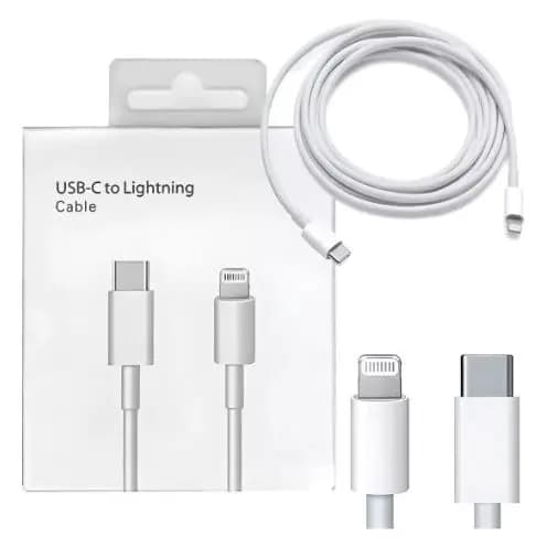 Kit Com 3 Cabo USB-C x Lightning 20w P/Iphone