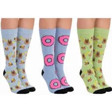 Meias Capivara Estampadas - Kit com 2 ou 3 pares