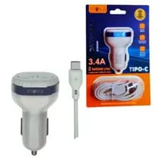 Carregador Automotivo Inova Car-g35c 12v 3.4a Branco
