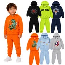 Kit Moletom Infantil Menino Conjunto Tamanho 4 ao 14 Masculino Inverno Manga Longa