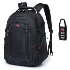 Mochila Swissport Executiva Antifurto Reforçada Saída USB Notebook