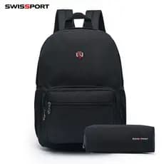 Kit Mochila Escolar Com Estojo Reforçada Moderna Swissport