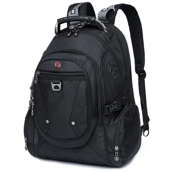 Mochila Masculina Moderna Reforçada Trabalho USB Viagem