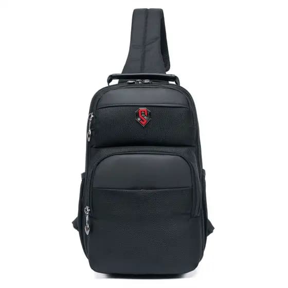 Shoulder Bag Bolsa Transversal Masculina Espaço Multifuncional Antifurto
