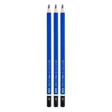 Lápis para Desenho 6B – Blister com 3 Unidades | BRW