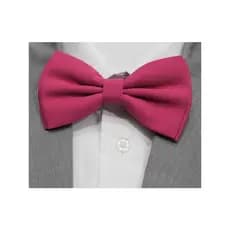 Gravata Borboleta Tamanho Cor "PINK" Casamento Evento Padrinhos  Simples Tecido