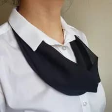 Lenços Feminino de Pescoço Uniformes, Evento, Lindas Cores variadas, lenço com velcro de Musseline